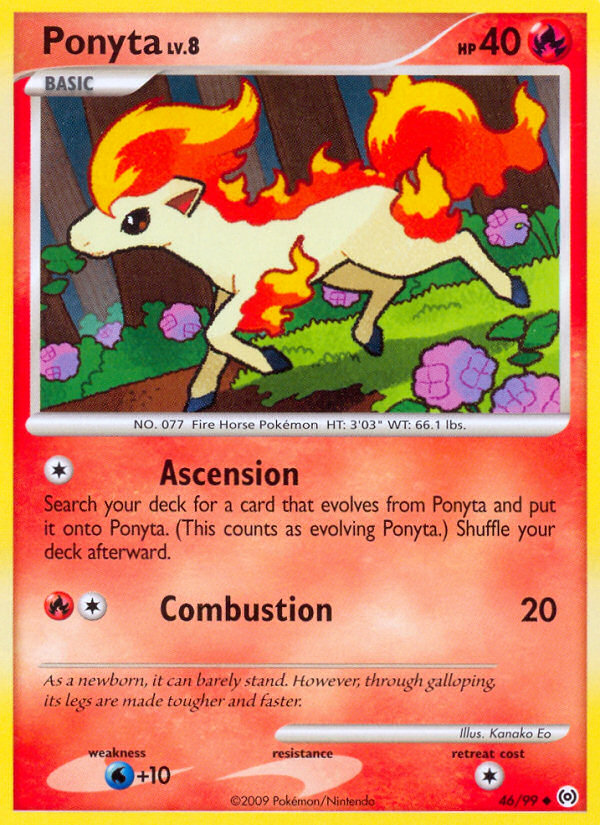 Arceus Set Ponyta #46/99